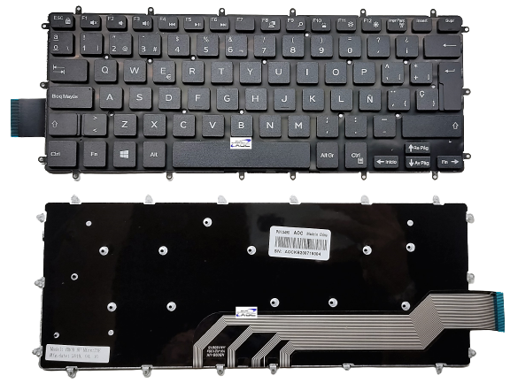 TECLADO DELL INSPIRON 3480 3480 3481 3482 7460 7472 7560 7572 LATITUDE 3490 E3490 3480 L3490 P89G 7569 7579 7572 3480 INSPIRON 5481 7569 7460 13 3379 5368 5378 5379 7368 5468 3379 04MN6Y