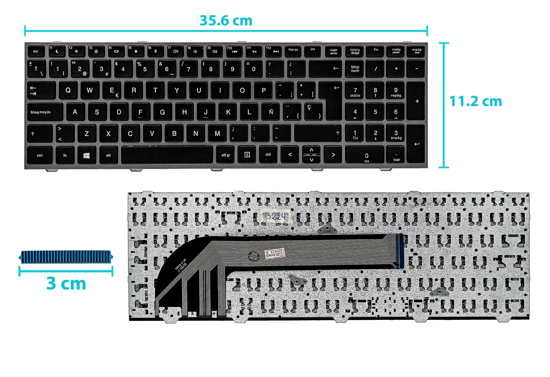 TECLADO HP PROBOOK 4540S/4545S/4740S 4545 4740 4740S