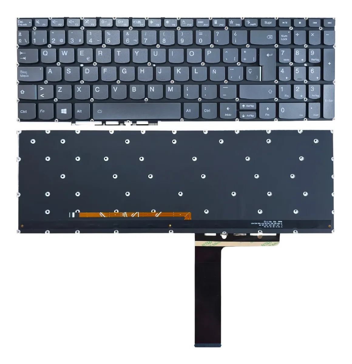 TECLADO LENOVO IDEADAD 5-15IIL05 15ARE05 15ITL05 5-15ALC05 3-15IAU7 3-15ITL6 3-15alc6  LEGION RETROILUMINADO