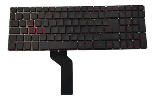 [A05103] TECLADO PORTATIL ACER NITRO 5 AN515-51 AN515-52 AN515-53 AN515-53-52FA