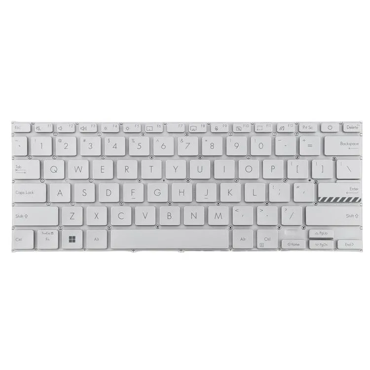 [A05352] TECLADO PORTATIL ASUS X1402 X1402ZA M1402 PLATEADO RETROILUMINADO