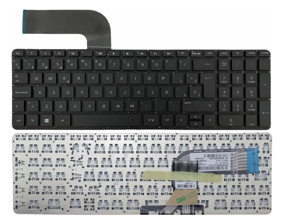 [A05506] TECLADO HP 15-P 15-V 15-F 15-K 15-Z 17-K 15-P007NO 15-P010LA 15-P004LA 15-P100 15T-P00 15-P076LA 15-Z 17-F000