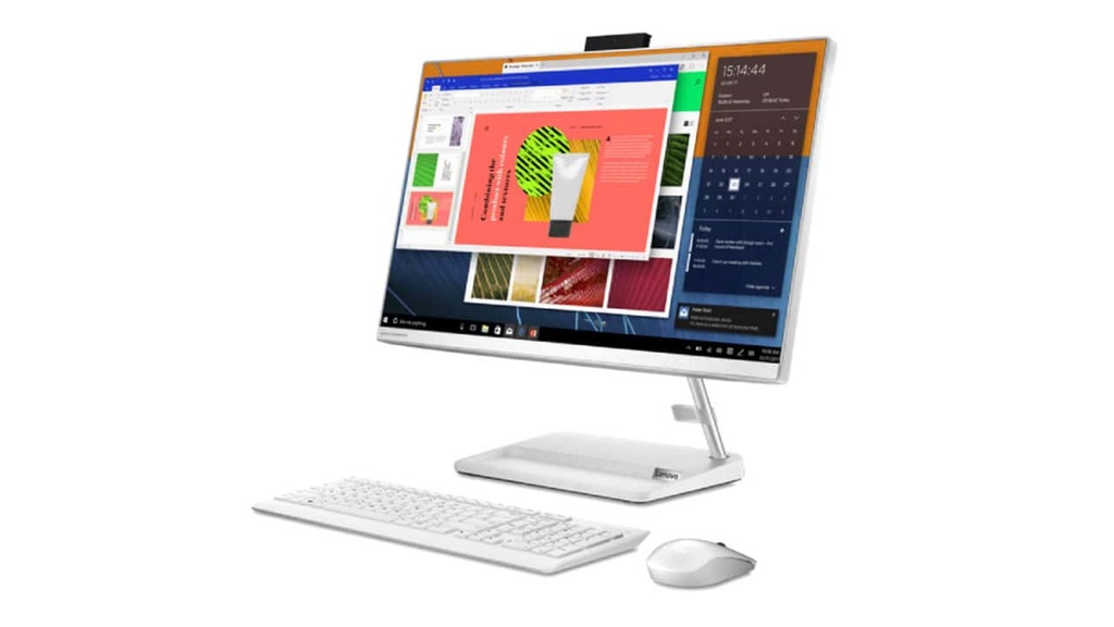 TODO EN UNO LENOVO AIO 3 24IAP7 INTEL CORE I5 12450H 20 GB RAM 512 GB SSD 23.8 PULG COLOR BLANCO