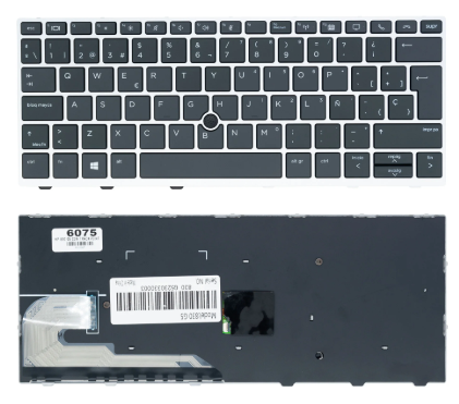 Teclado HP Elitebook 830 G5, 730, G5, 735, G5, 836, G5 CON MALLA PLATEADO