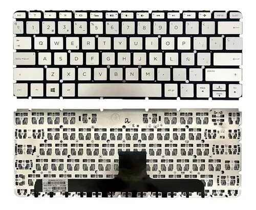[A05568] Teclado Hp Envy 13-ab 13-ab004la 13-ab002la 13-ab005la Plateado
