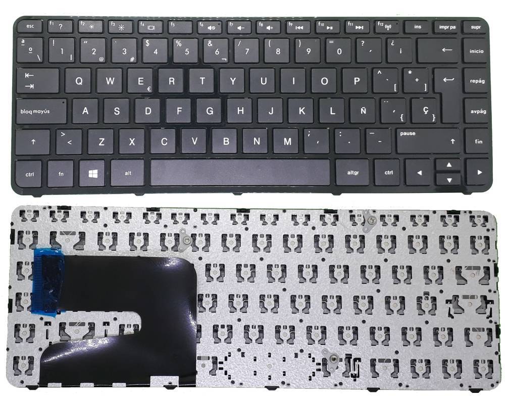 [A05527] Teclado Hp Pavilion 14-E / 14Z-F000 / 14-E000 4-f 14z-f000 14-f000 CON MARCO 3 TORNILLOS