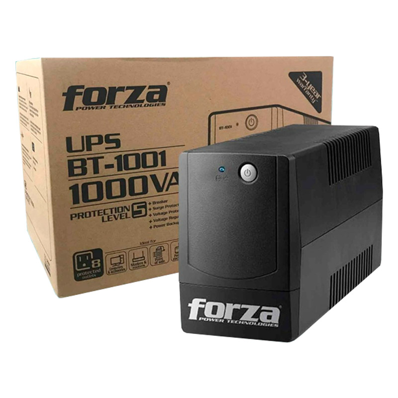 [AF1000] UPS INTERACTIVA FORZA 1000VA 600W 8 TOMAS