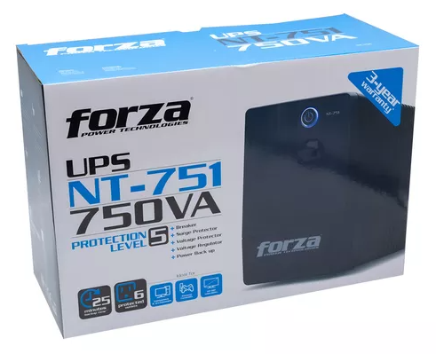 [F750VA] UPS INTERACTIVA FORZA NT-750 VA
