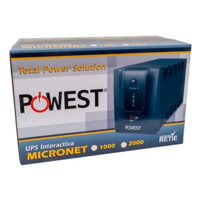 [POW2000V] UPS INTERACTIVA MICRONET POWEST 2000VA