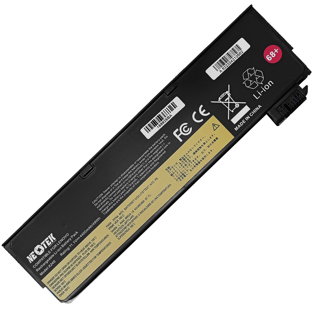 [A02625] BATERIA LENOVO THINKPAD T440S T440 X240 X230S S440 S540 L450 T460 45n1135 EXTERNA