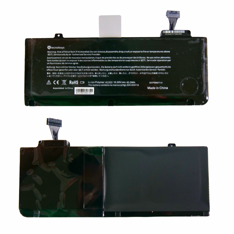 [A02203] Bateria A1322 Para Apple Macbook Pro 13 A1278