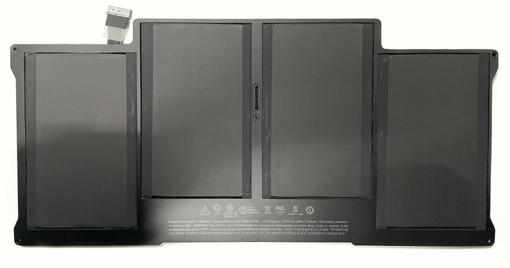 [A02206] Batería Apple Macbook Air 13 A1369 / A1405 / A1466 ORIGINAL