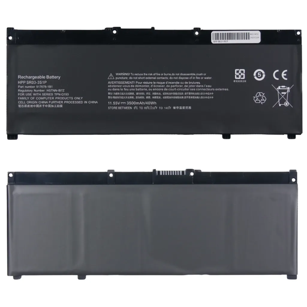 Batería HP  SR03 SR03XL 15-CX 15-CN 15-CB 15-DC 11.55V