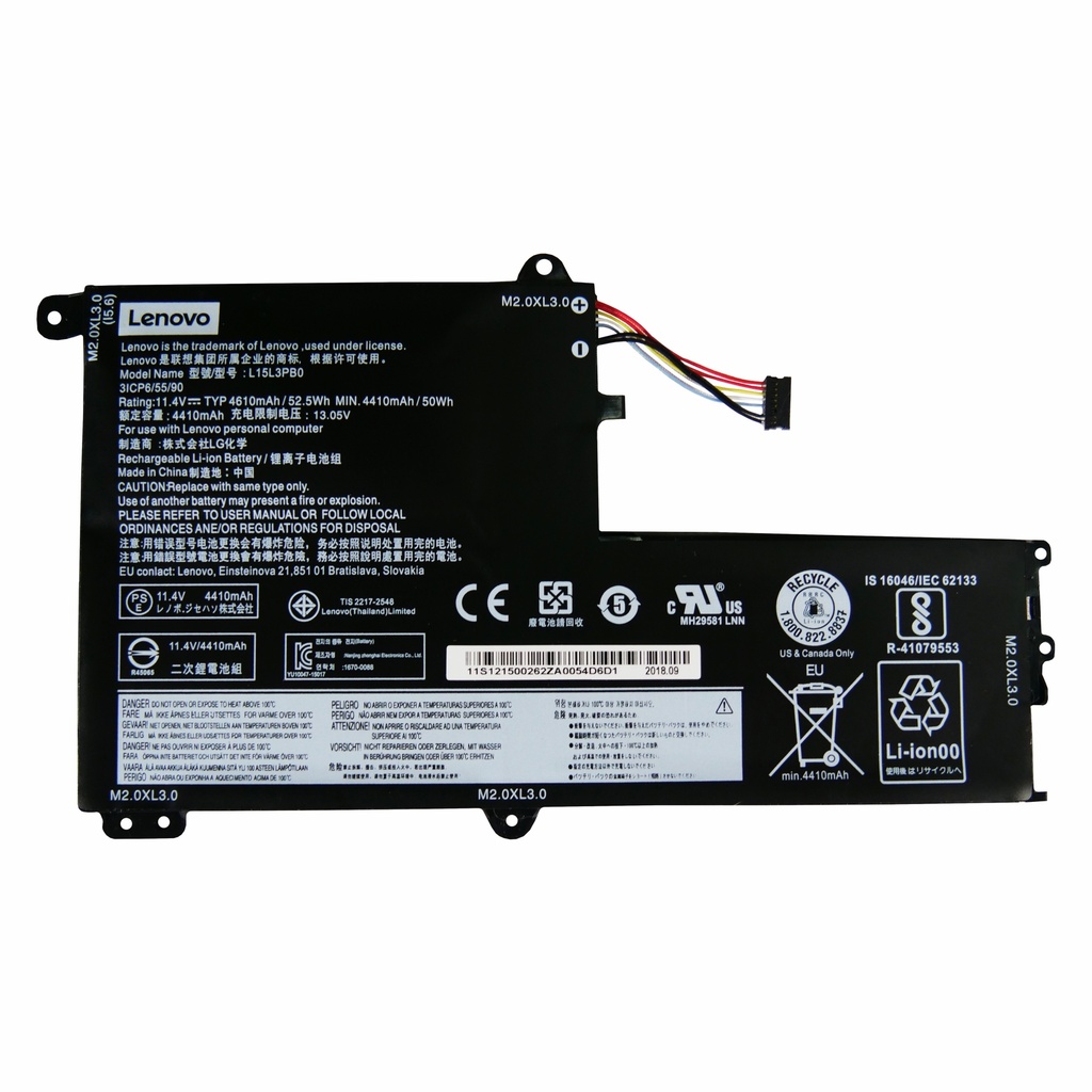 BATERIA PARA LENOVO L15C3PB1 Tipo C IDEAPAD 320S/330S SERIES - FLEX 4 SERIES - FLEX 5 SERIES - YOGA 510/520 SERIES
