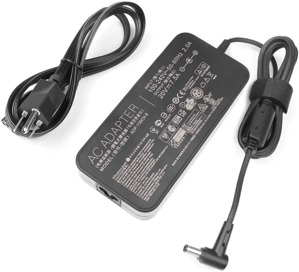 [A09315] CARGADOR ASUS TUF GAMING 20V 7.5AMP 150W 6.0*3.7MM HOMOLOGADO