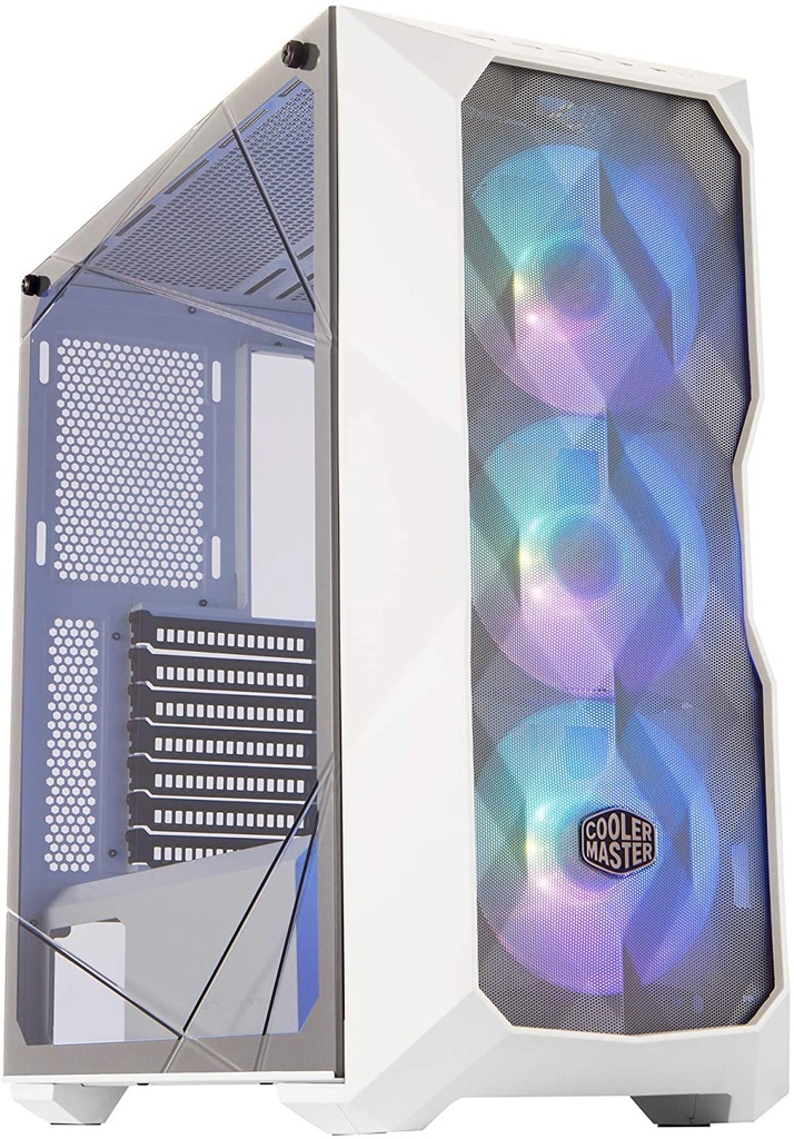 [ATD500WH] CHASIS COOLER MASTER MASTERBOX TD500 MEHS BLANCO 3 ARGB FAN