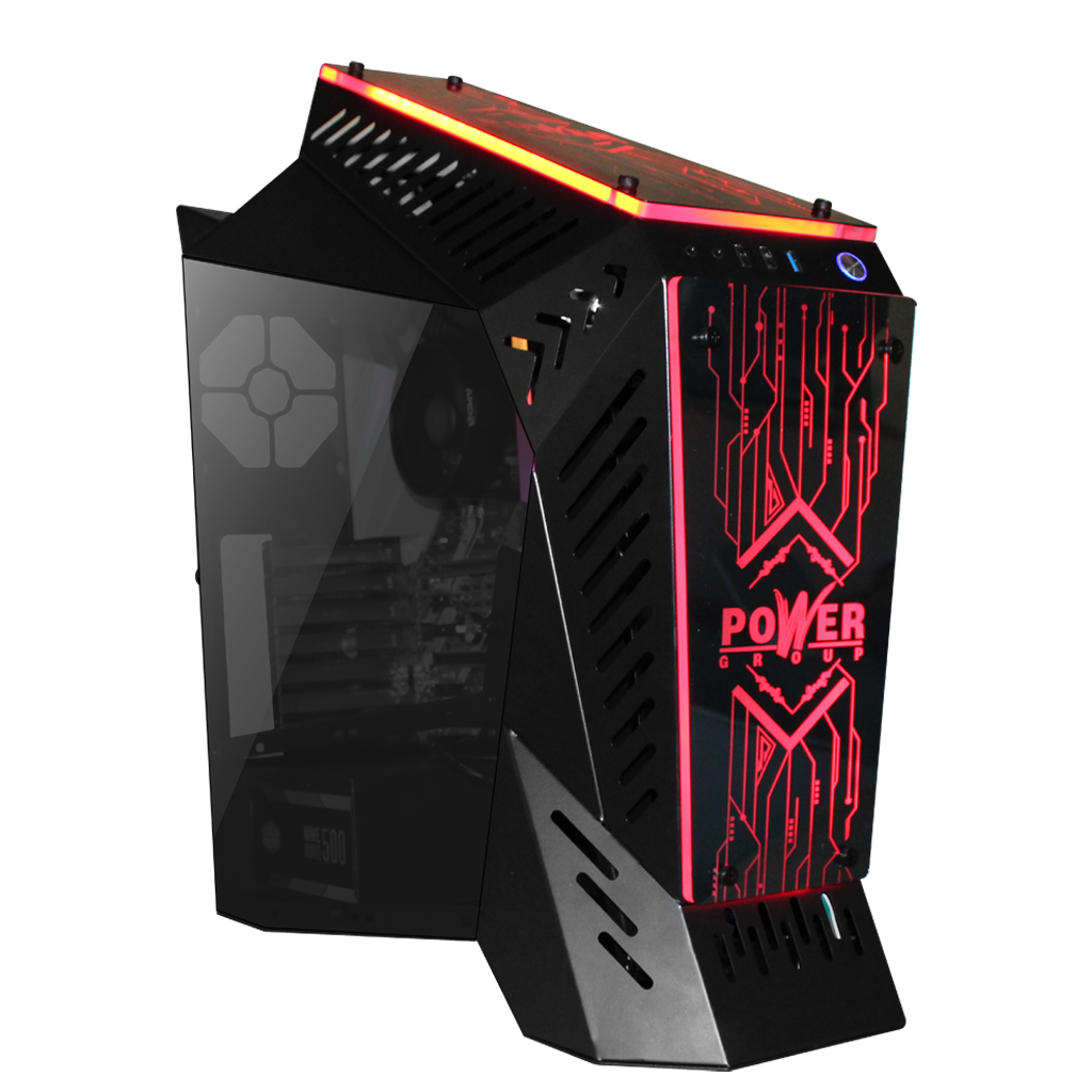 [F913B] CHASIS POWER GROUP F913B PANEL ARGB SUPERIOR Y FRONTAL