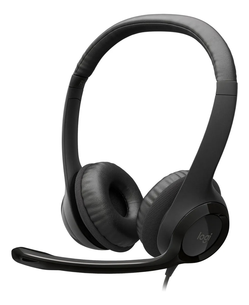 [LH390] Diadema Logitech H390 USB Negro Con Micrófono