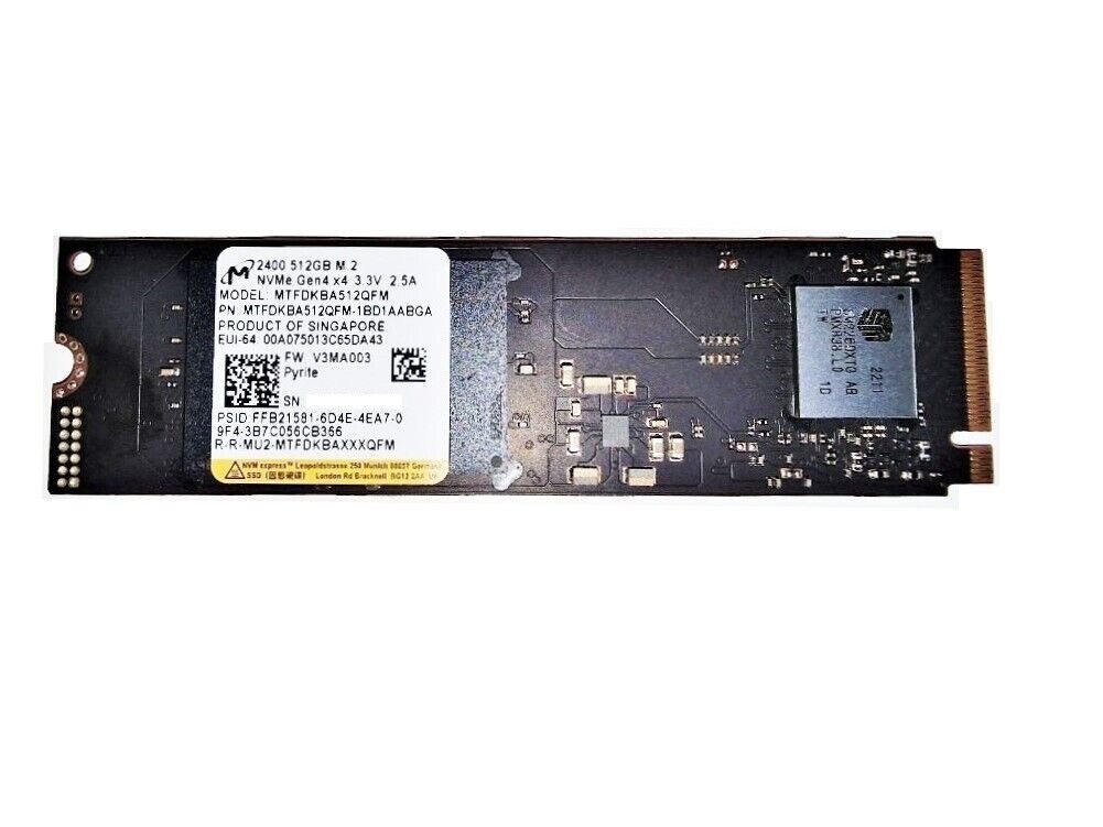 [M1234] Disco SSD M.2 NVME 512GB Samsung / HIKSEMI Sk hynix (Open Box)