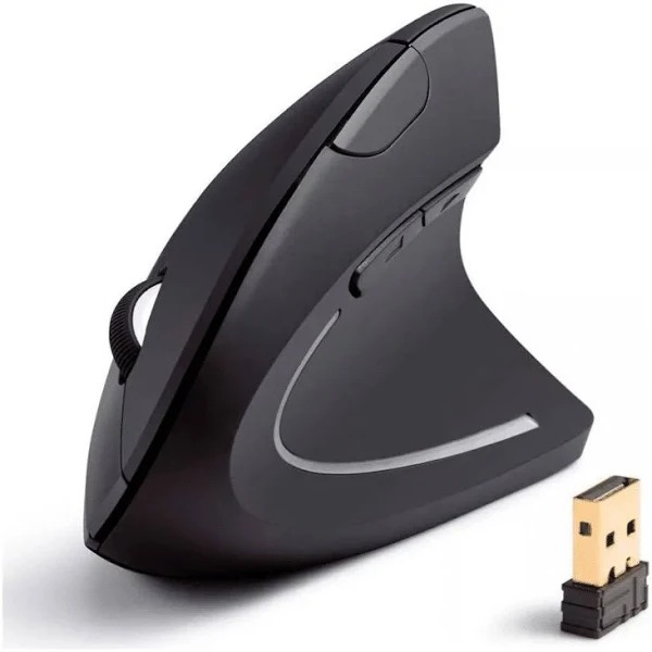 Mouse Vertical Inalámbrico ergonómico de Pila MOD: C18