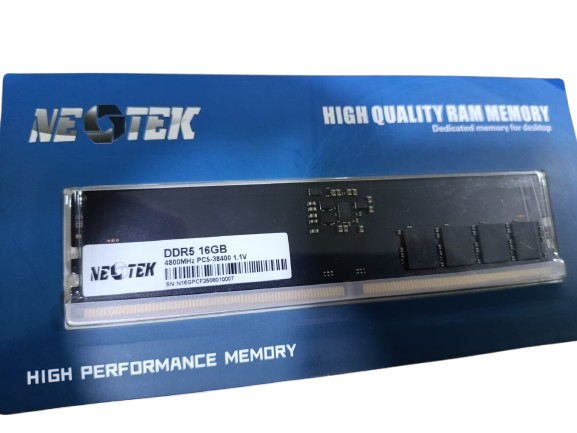 RAM PC DDR5 16GB 4800MHZ NEOTEK CHIPS MICRON