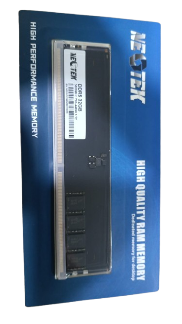 RAM PC DDR5 32GB 5600MHZ NEOTEK CHIPS MICRON