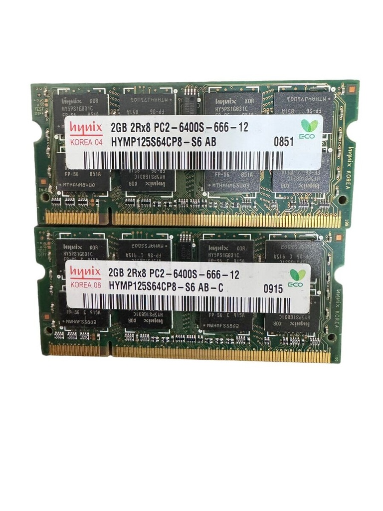 [B00240] RAM PORTATIL DDR2 2GB