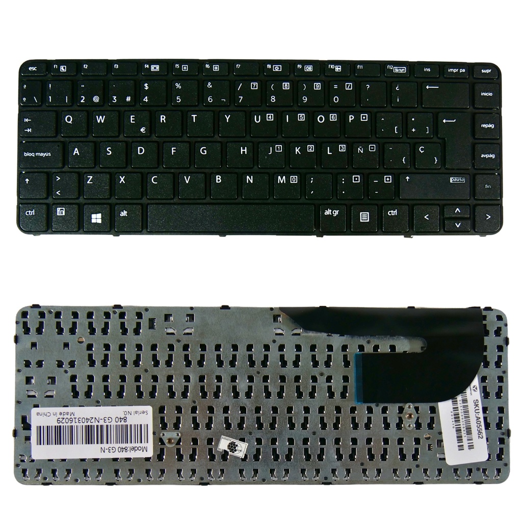 TECLADO HP 745-G3, 745-G4, 840-G3, 840-G4, 848-G3, 848-G4 CON MALLA