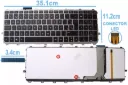 TECLADO PORTATIL HP ENVY 15-J / 17-J 15-Q400, 15T-Q400, M6-N100 ESPAÑOL RETRO-ILUMINADO