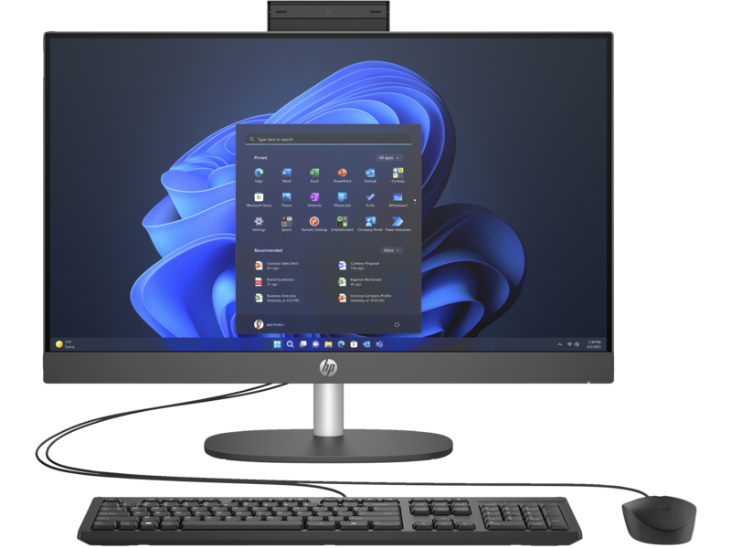[245G10] TODO EN UNO HP ProOne 245 G10 23.8" AMD RYZEN 5 7520U RAM 16GB SSD 512GB 23.8 PULG