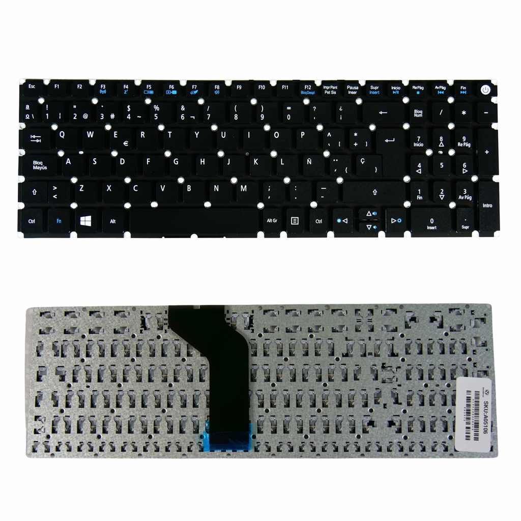 Teclado Acer A315-53 A315-51 A515-51 E5-573 E5-575G V3-575G