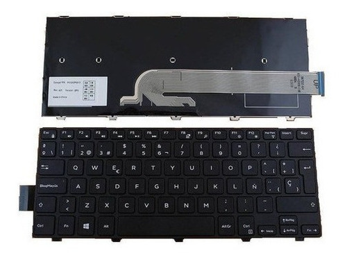 [A05405] Teclado Dell Inspiron 14-3000/14-3447/14-3441/14-5445/14 - 3467