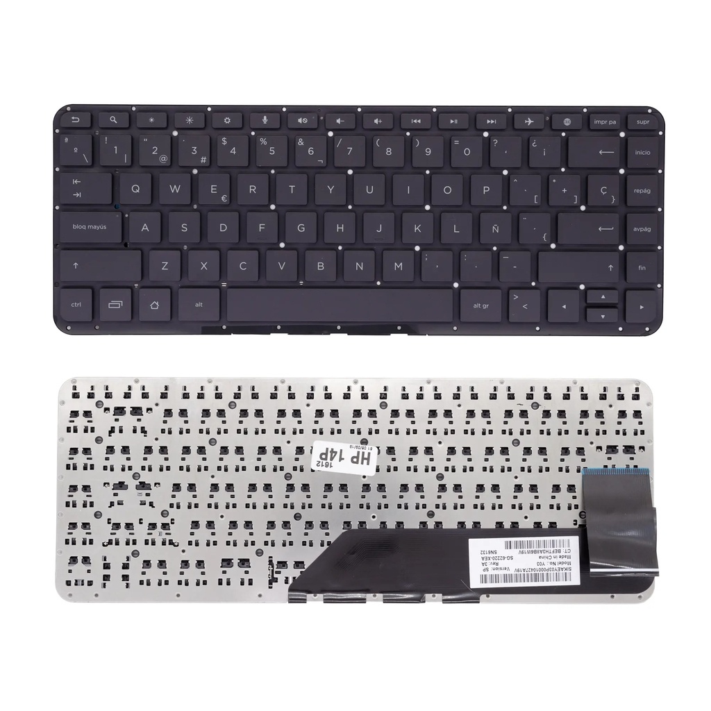 [A05522] Teclado Hp 14-P 13-C 14-Z028LA  14-P 13-C 14Z-V 14-P 14-A 14-V NEGRO