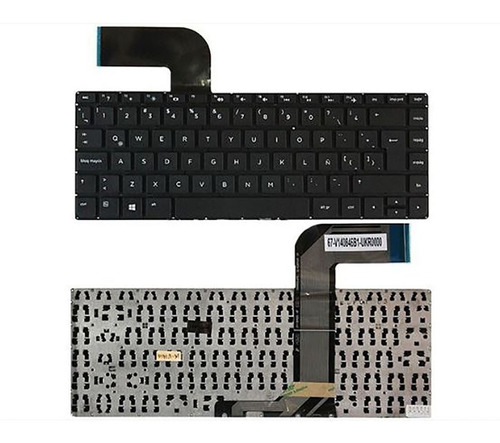 Teclado Hp 14-V 14-U 14-Y 14-V006LA 14-V003 14-V009LA COLOR NEGRO