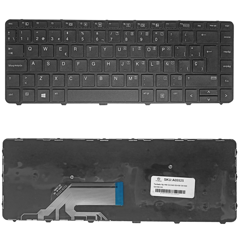 [A05525] Teclado Hp 440 G4/440 G3/430 G4/430 G3/445 G3