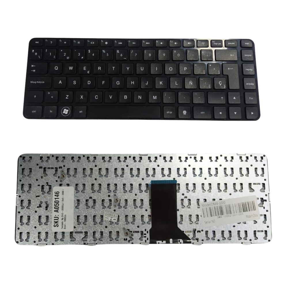 [A05526] Teclado Hp DV5-2030LA / DV5-2000 / DM4-1060US