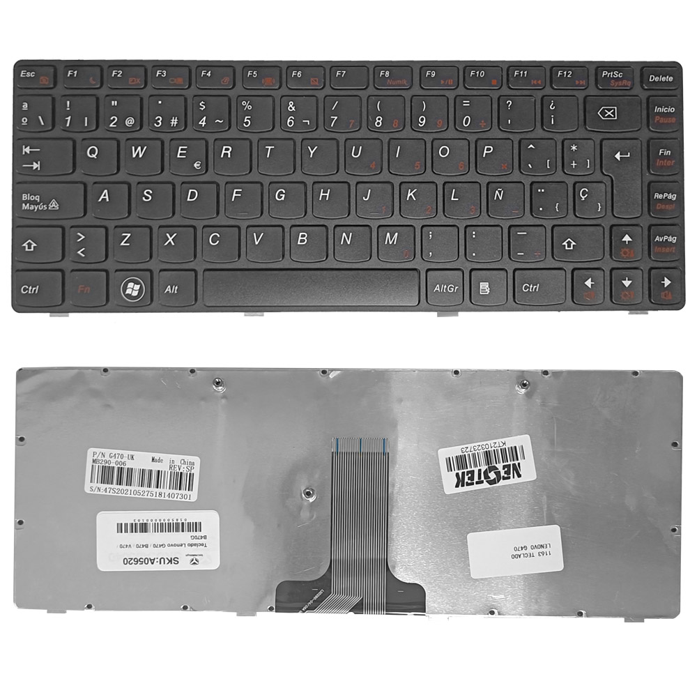 [A05620] Teclado Lenovo G470 / B470 / V470 / B470G
