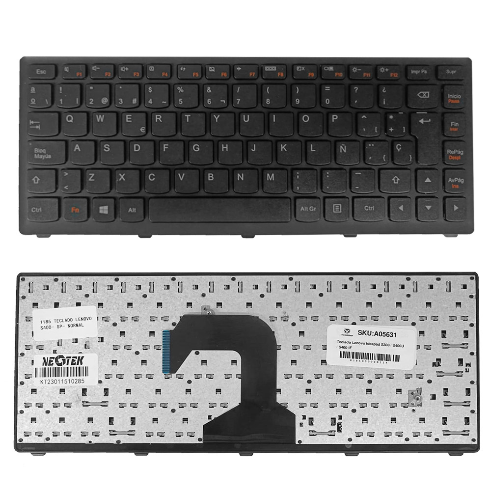[A05631] Teclado Lenovo Ideapad S300 / S400U / S400-IFI negro