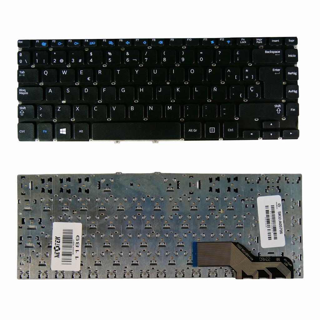 [A05706] TECLADO SAMSUNG Np275e4e Np270e4e Np300e4e 350v4x