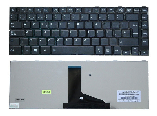 Teclado Toshiba Satellite C845 / L800 / C840D