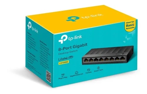 [LS1008G] Tp-link Ls1008g Switch Escritorio Litewave 8 Puertos Gigabit