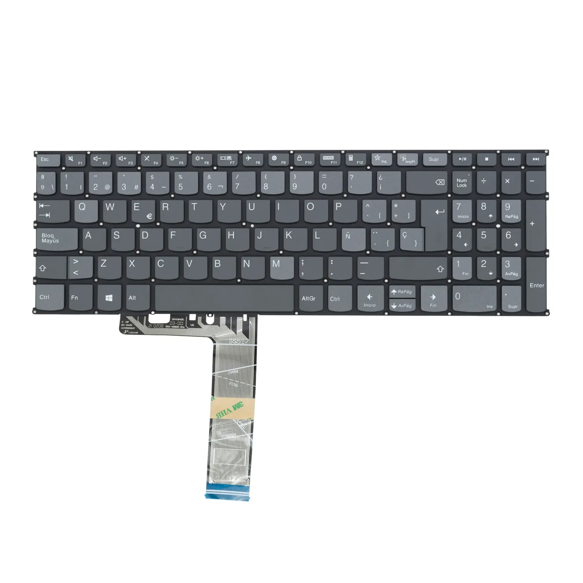TECLADO LENOVO IDEADAD 5-15IIL05 15ARE05 15ITL05 5-15ALC05 3-15IAU7 3-15ITL6 3-15alc6  LEGION NO RETROILUMINADO