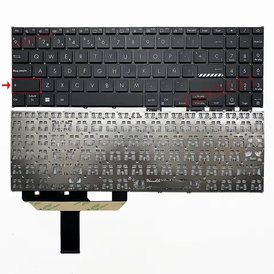 [A05365] TECLADO ASUS Vivobook 16 M1605 M1605ya M1605qa X1605 X1605za X1605va