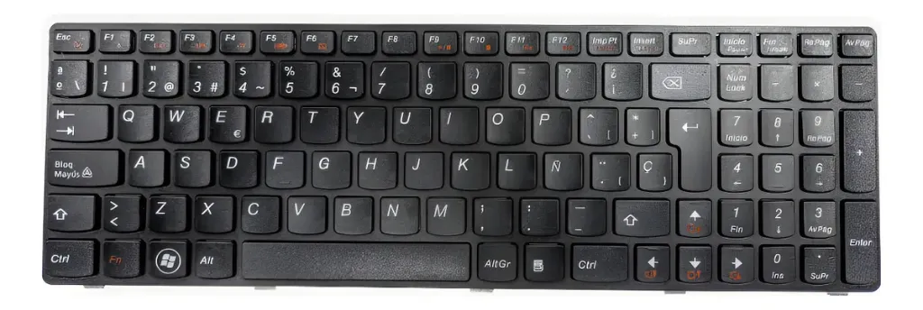 [A05670] TECLADO LENOVO Z560 Z565 G570 G575 G770