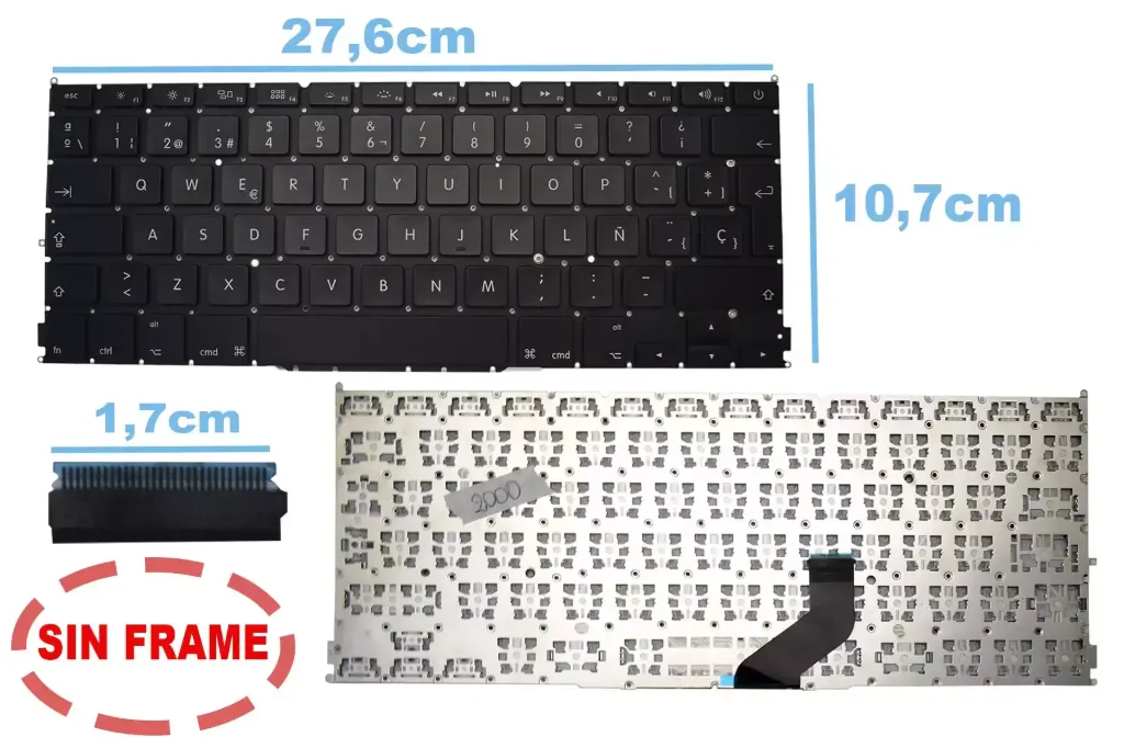 TECLADO APPLE MACBOOK PRO A1425