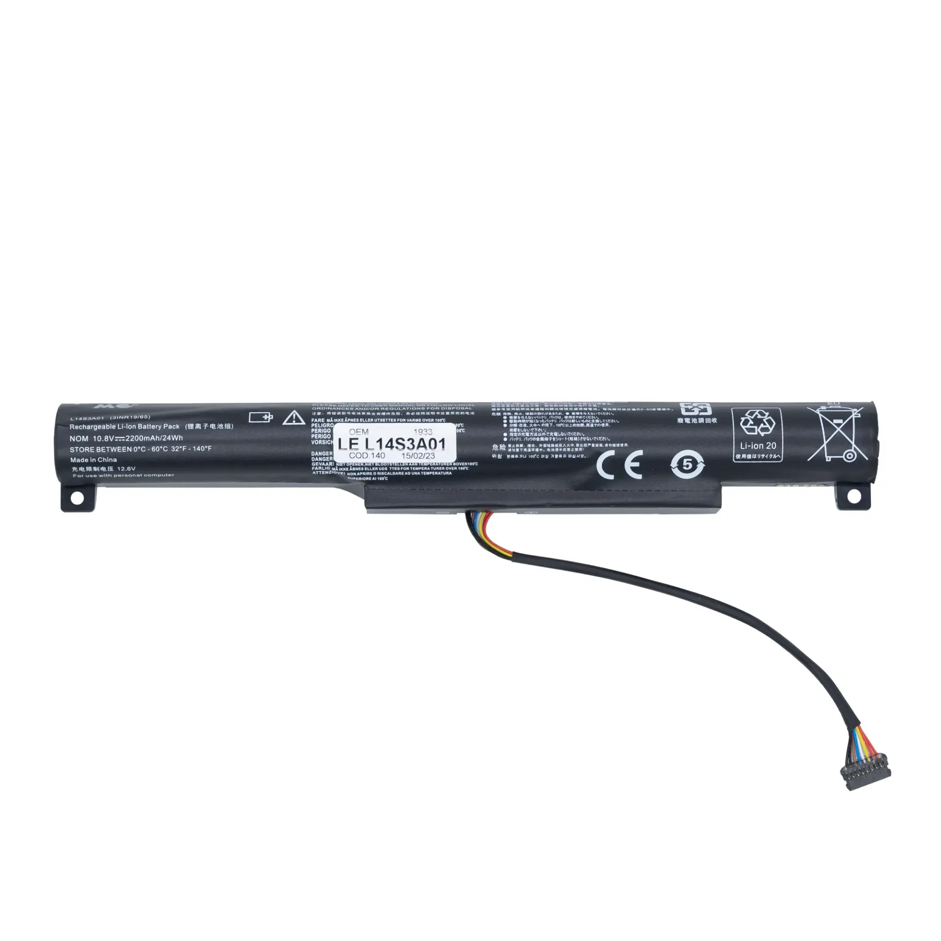 [A02640] BATERIA LENOVO 100-15IBY L14C3A01