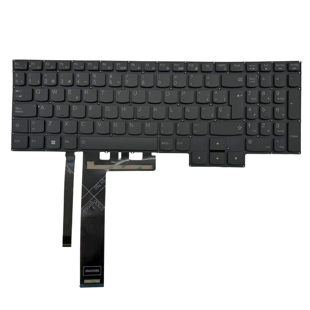 TECLADO LENOVO Legion 5-15imh05h (82AY) Gy530 Gy550 Gy570 Negro Español MIRAR FLEX RETRO