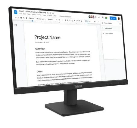 [S224E] MONITOR LENOVO THINVISION S22-4e 21.5″ FULL HD 100Hz 4 Ms