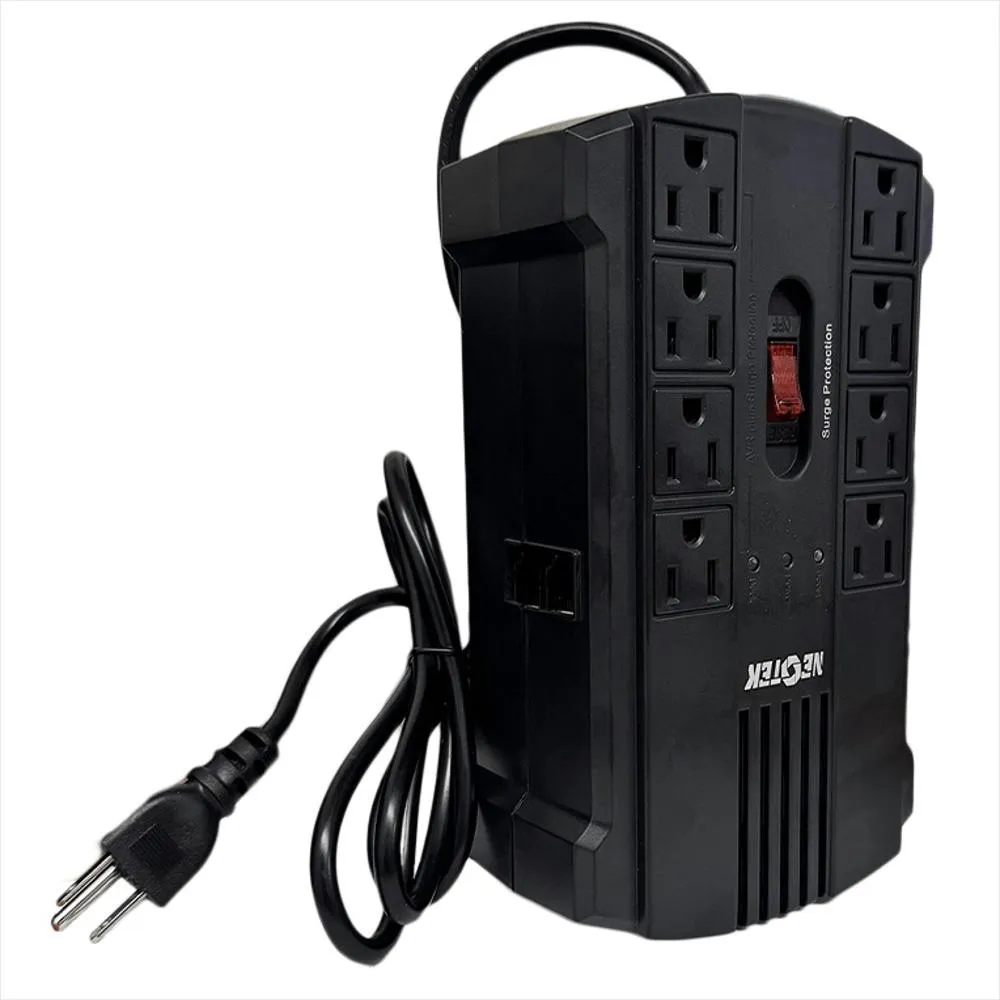REGULADOR NEOTEK 600 VA /300W 8 PUESTOS