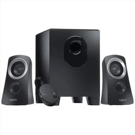Parlantes Logitech Z313, 2.1 De Sonido Potente Y Equilibrado